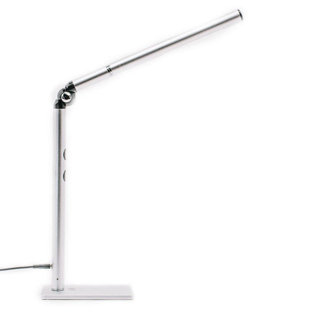 Silver Otsego Dynamic Color LED Desk Lamp with battery backup